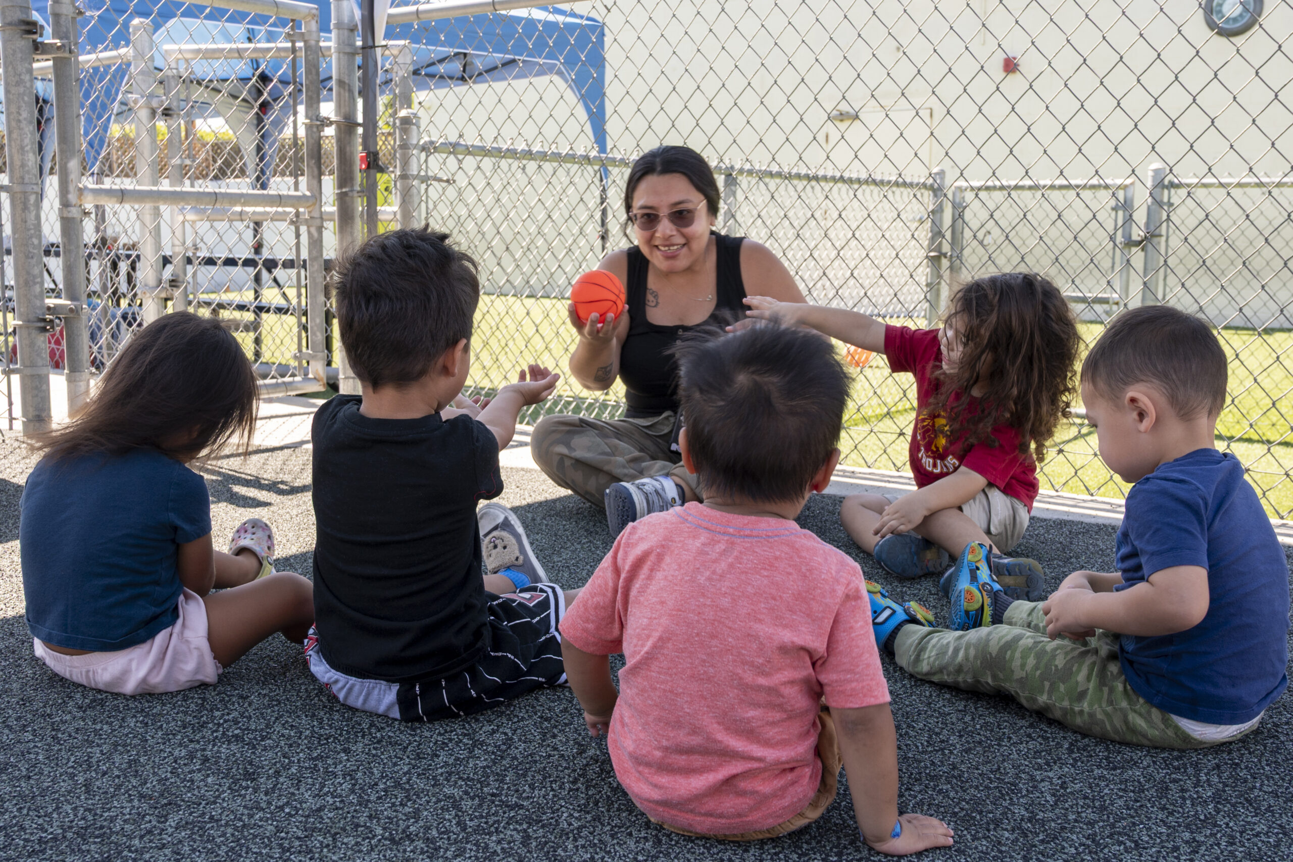 Children learning together at Cherry Blossom Childcare & Preschool